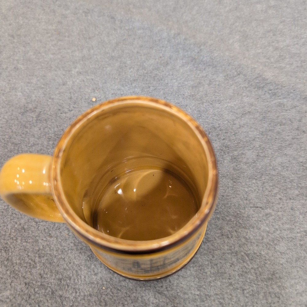 Alabama Space and Rocket Center Mug Yellow Ceramic Rocket‎ Ship Graphic Souvenir - Picture 4 of 6